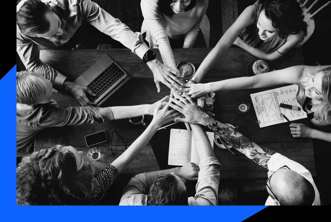 Team working together